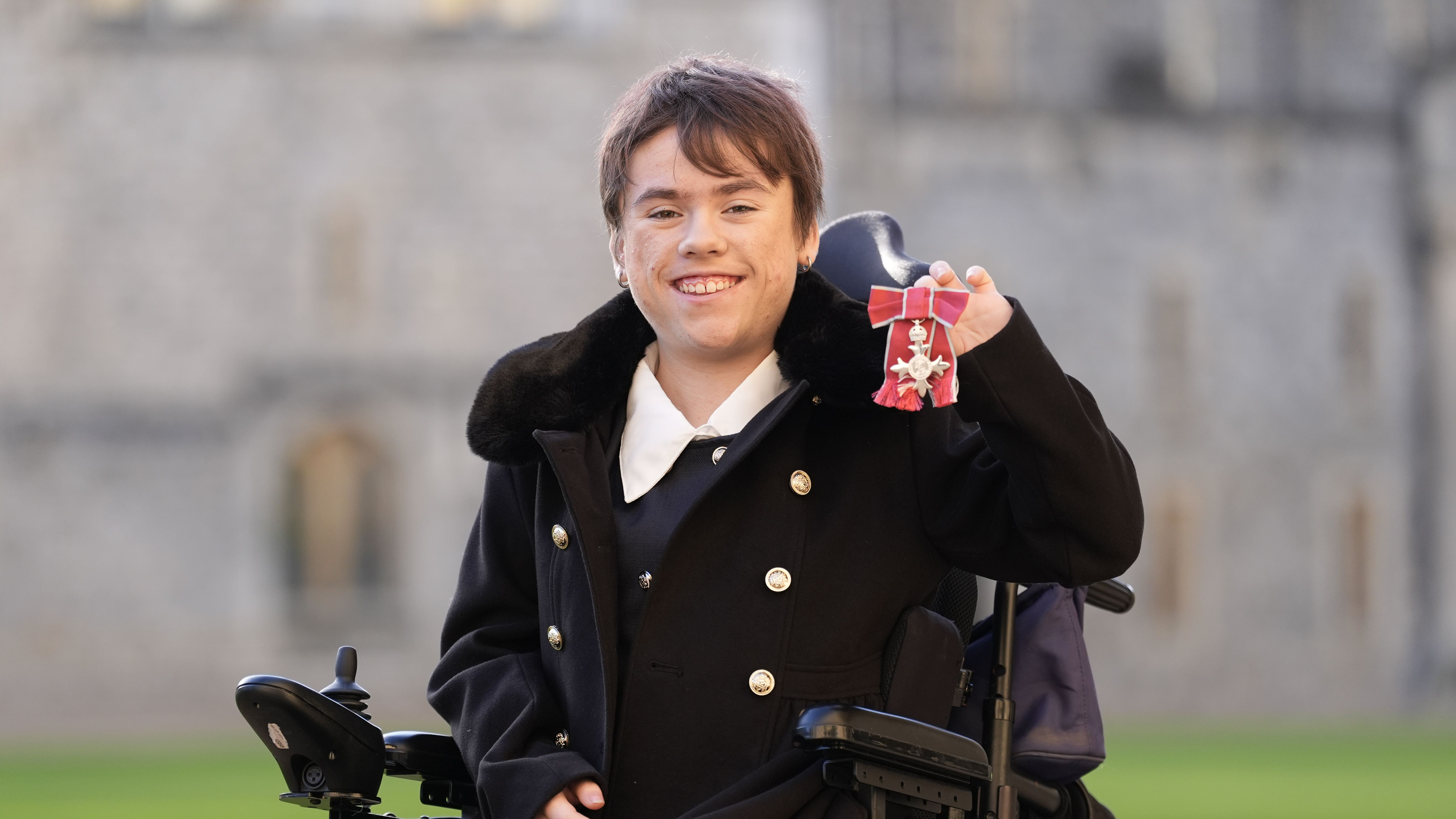 11-year-old becomes youngest-ever MBE after raising £400,000