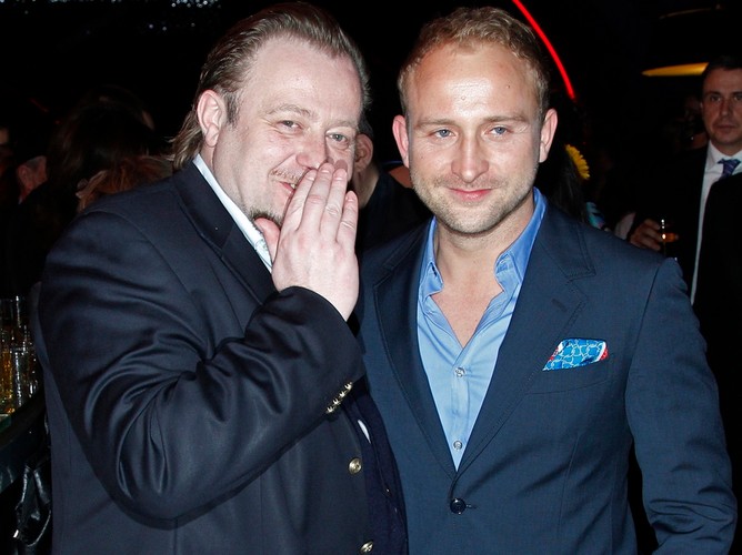 Olaf Lubaszenko i Borys Szyc