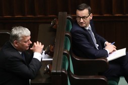 Marek Suski i Mateusz Morawiecki