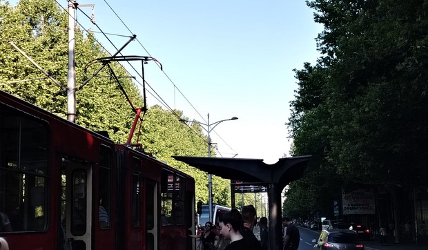 Zastoj tramvaja