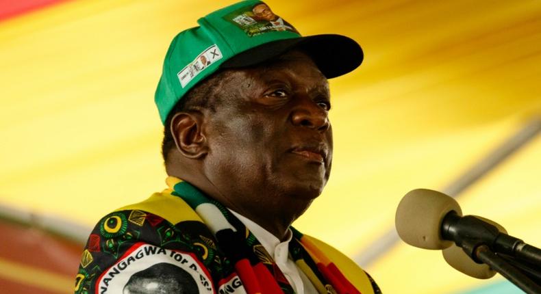 Zimbabwean President Emmerson Mnangagwa read out parts of the 1,290-page report