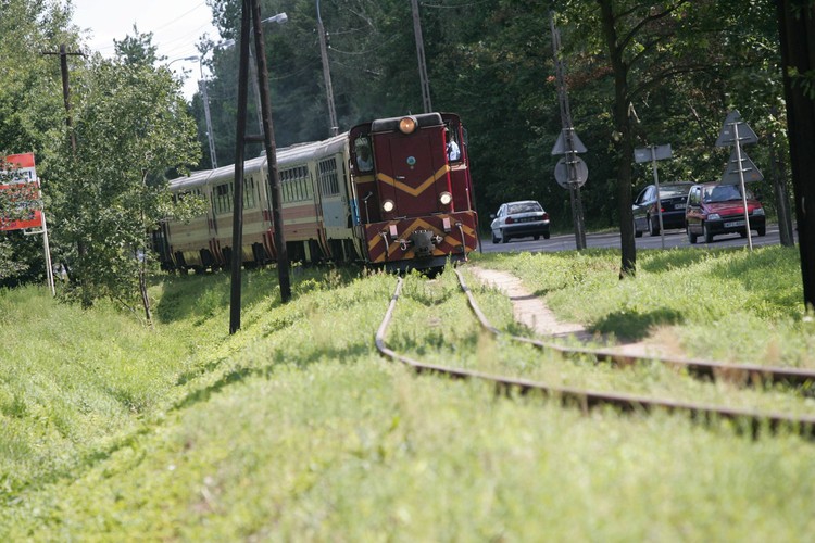 Piaseczno - kolejka wąskotorowa