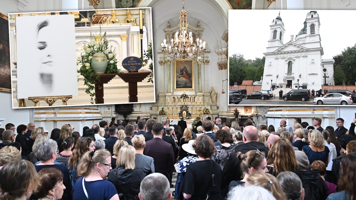 Pogrzeb Joanny Kołaczkowskiej. Mszę odprawiało kilkunastu księży. Oto co zrobiono na koniec