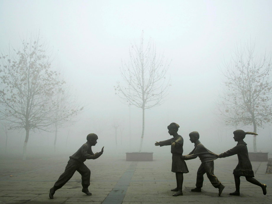 9. Xingtai, China 128 µg/m3 of PM 2.5