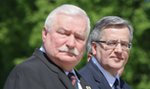 Komorowski do Wałęsy: nie jest pan sam