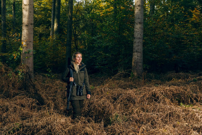 Lina Dröge wierzy, że poczucie kontaktu z naturą to jedno z najlepszych uczuć podczas polowania