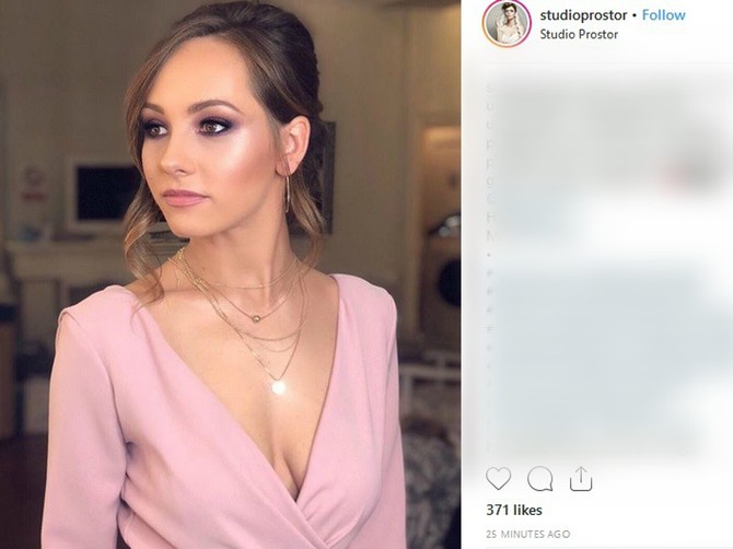 Glumica Jovana Stojiljković na premijeri filma Južni vetar