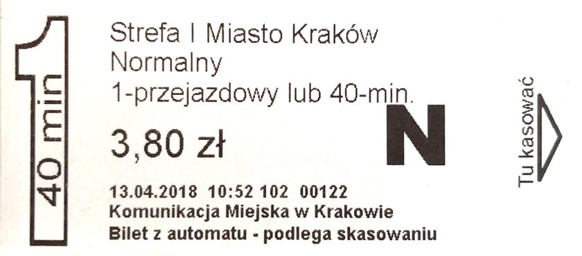 Rewolucja w cenniku biletów MPK w Krakowie