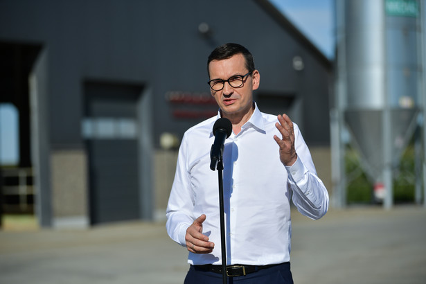 Kózki, 29.07.2022. Premier Mateusz Morawiecki