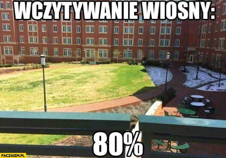 Najlepsze memy o wiośnie