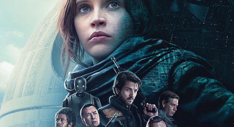 Rogue One: A Star Wars Story.