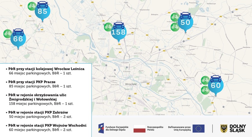 Tu powstaną nowe park and ride