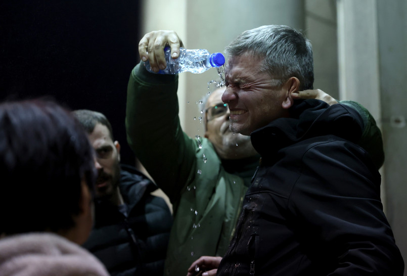 Demonstracja w Belgradzie