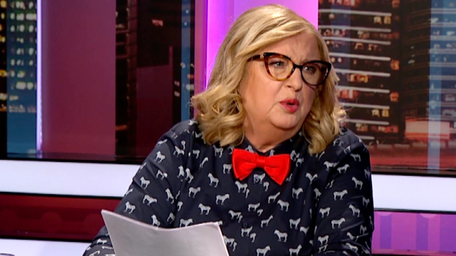 Elena Vacvalová v relácii Sedem.