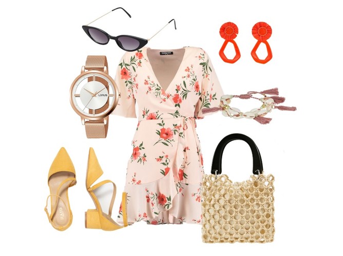 STYLIZACJE z ubraniami w kwiaty