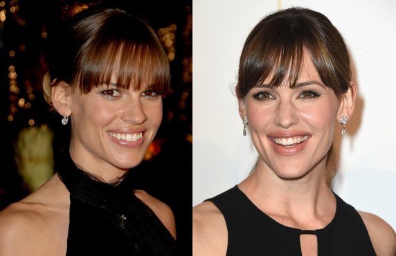 Hilary Swank i Jennifer Garner 