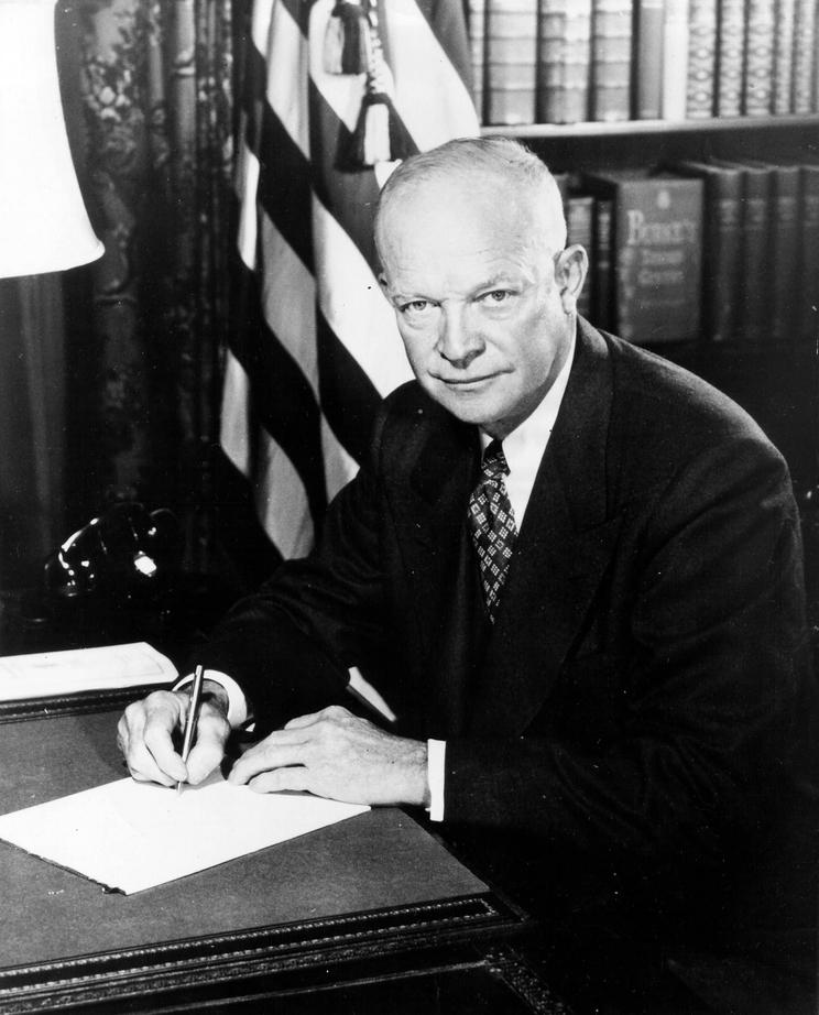 Dwight D. Eisenhower elnök /Fotó: Northfoto