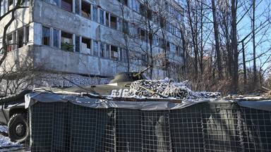 Ćwiczenia wojskowe w Czarnobylskiej Strefie Wykluczenia. "To bardzo bolesne dla byłych mieszkańców. Może być też niebezpieczne"