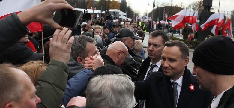 Prezydent Duda na nagraniu zarzuca Macierewiczowi "ubeckie metody". Teraz wyjaśnia