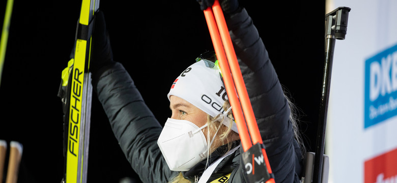 PŚ w biathlonie: wygrana Eckhoff w ostatnim sprincie w sezonie
