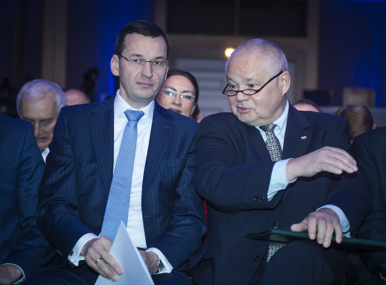 Mateusz Morawiecki i Adam Glapiński