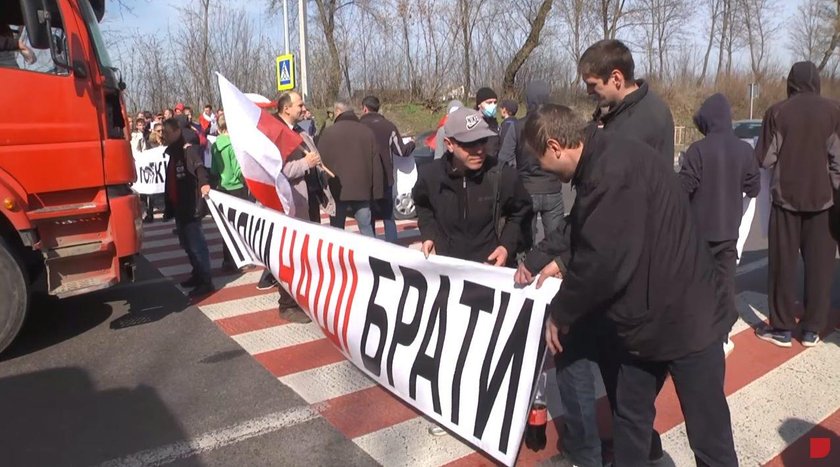 Protest na Ukrainie