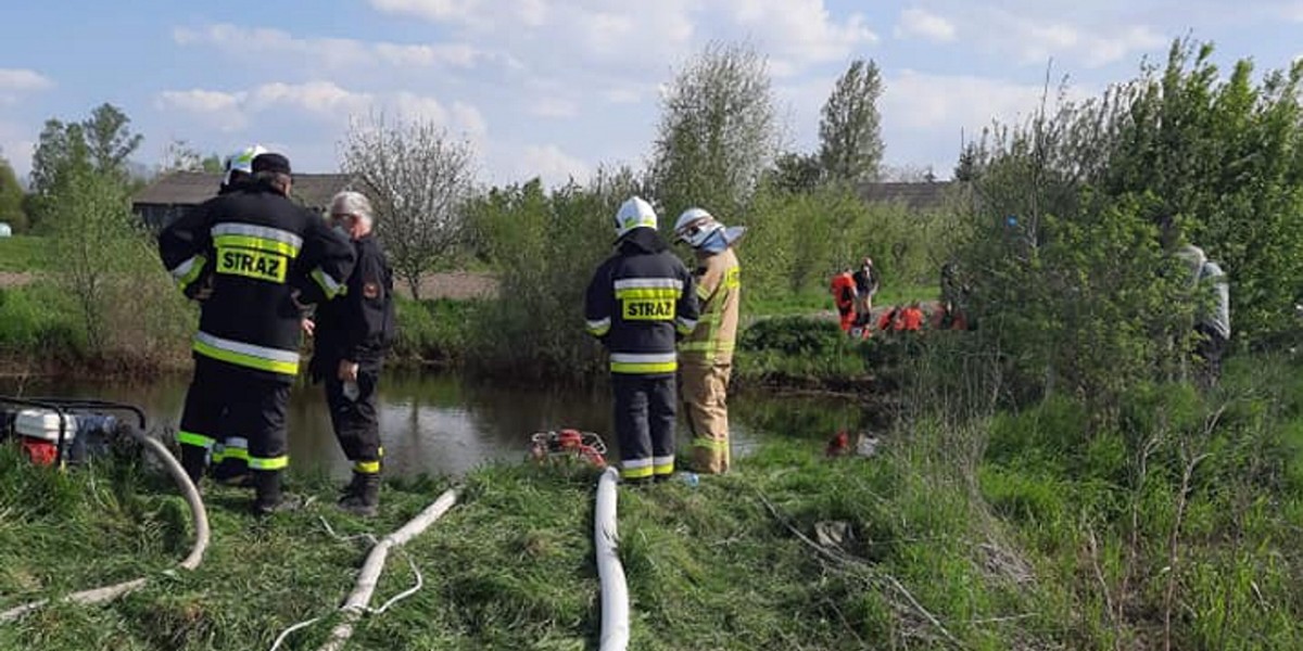 W Krześlinie k. Siedlec doszło do tragicznego wypadku.