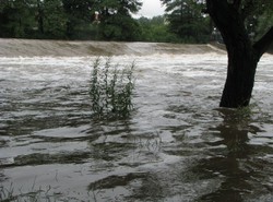Groźnie na rzekach Podkarpacia