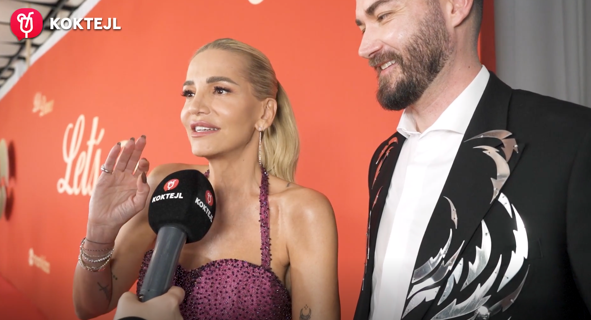 Speváčka Dara Rolins a dizajnér a fotograf Lukáš Kimlička.