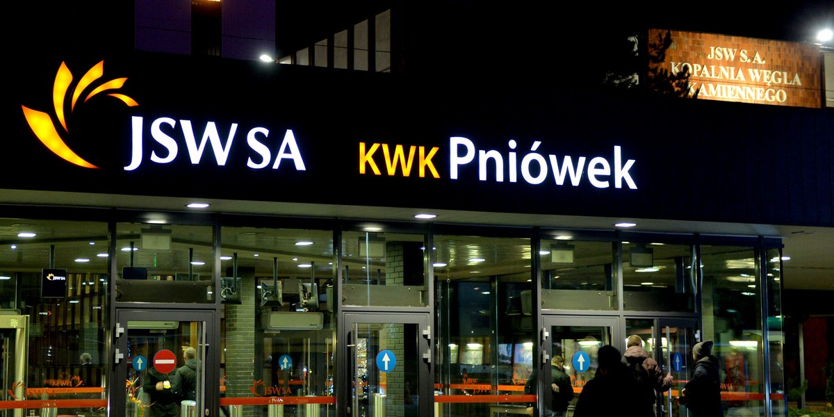 Kopalnia Pniówek należąca do JSW