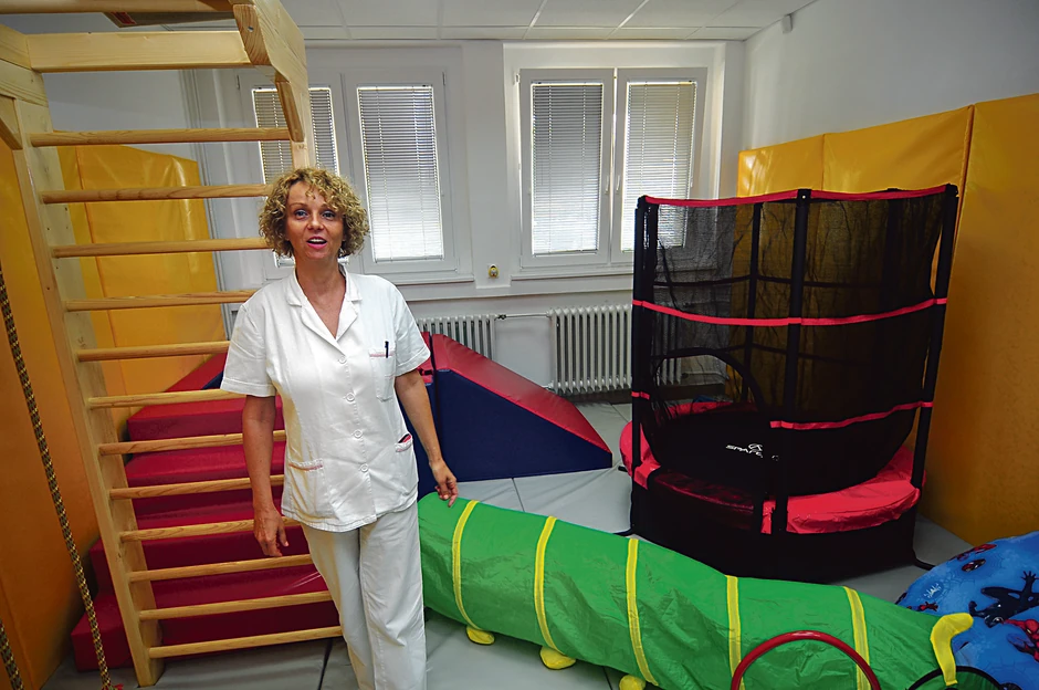 SVE PRILAGOĐENO DECI: Suzana Lalović Zekić u senzornoj sobi