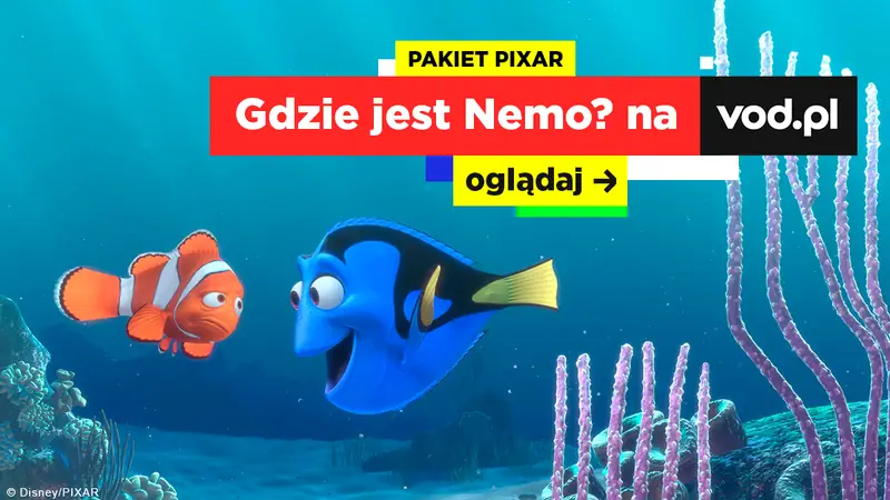 Jeśli kochacie animacje studia Pixar, zajrzyjcie na VOD.pl