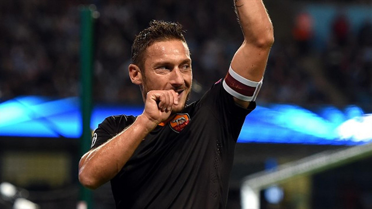 Legenda Romy Francesco Totti przyznał, że przed meczem z Manchesterem City (1:1) w Lidze Mistrzów był ekstra zmotywowany przez wpis na oficjalnym Twitterze mistrzów Anglii.