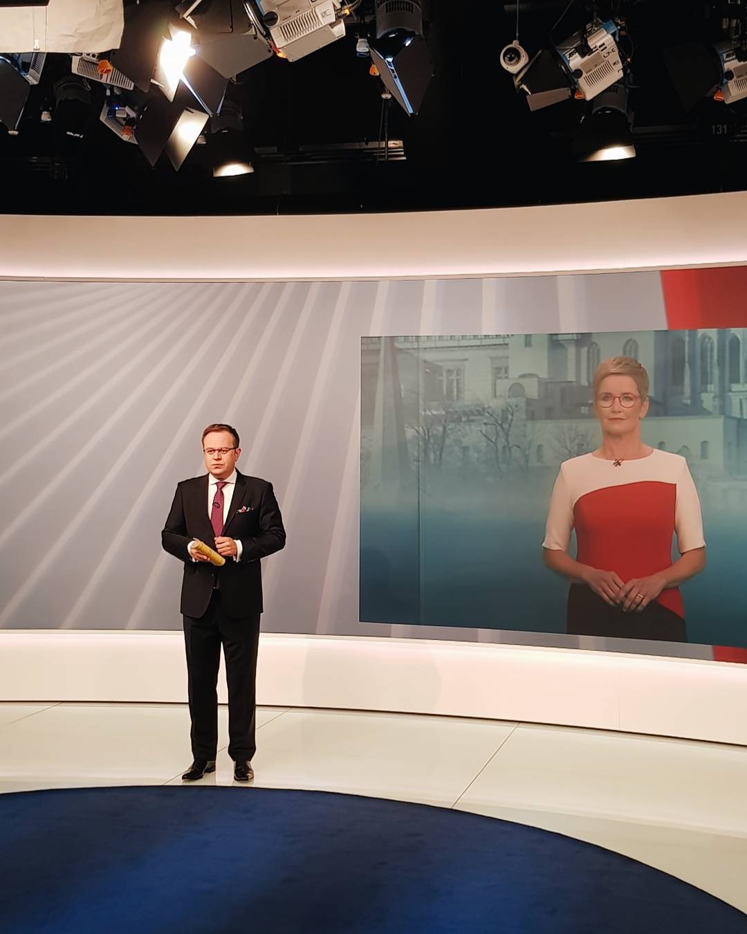 Český moderátor Václav Moravec.