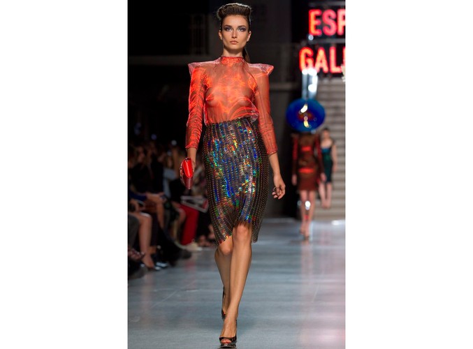 Kolekcja Manish Arora dla Paco Rabanne na sezon wiosna/lato 2012