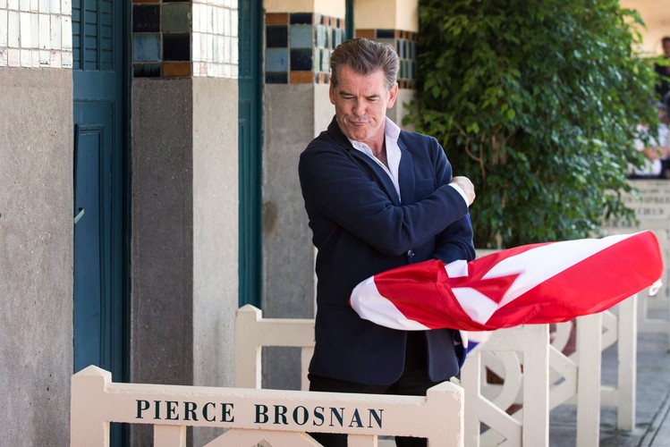 Pierce Brosnan na Deauville American Film Festival (12 września 2014)