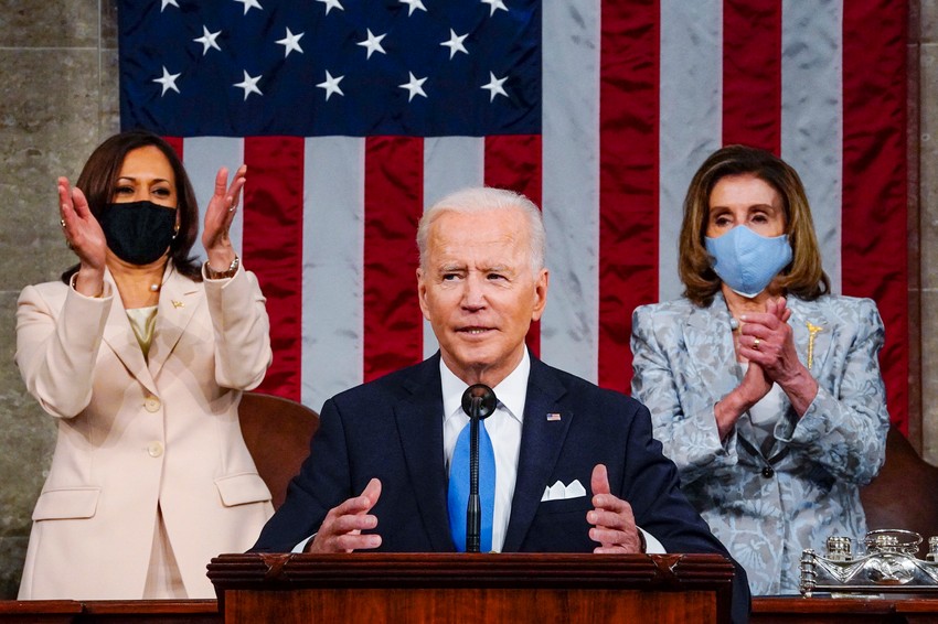 Džo Bajden, Nensi Pelosi, Kamala Haris