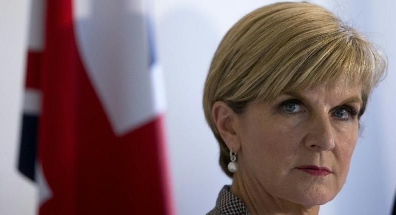 Australian Foreign Minister Julie Bishop has asked that US foreign policy in the Asia-Pacific region remains focused and strong