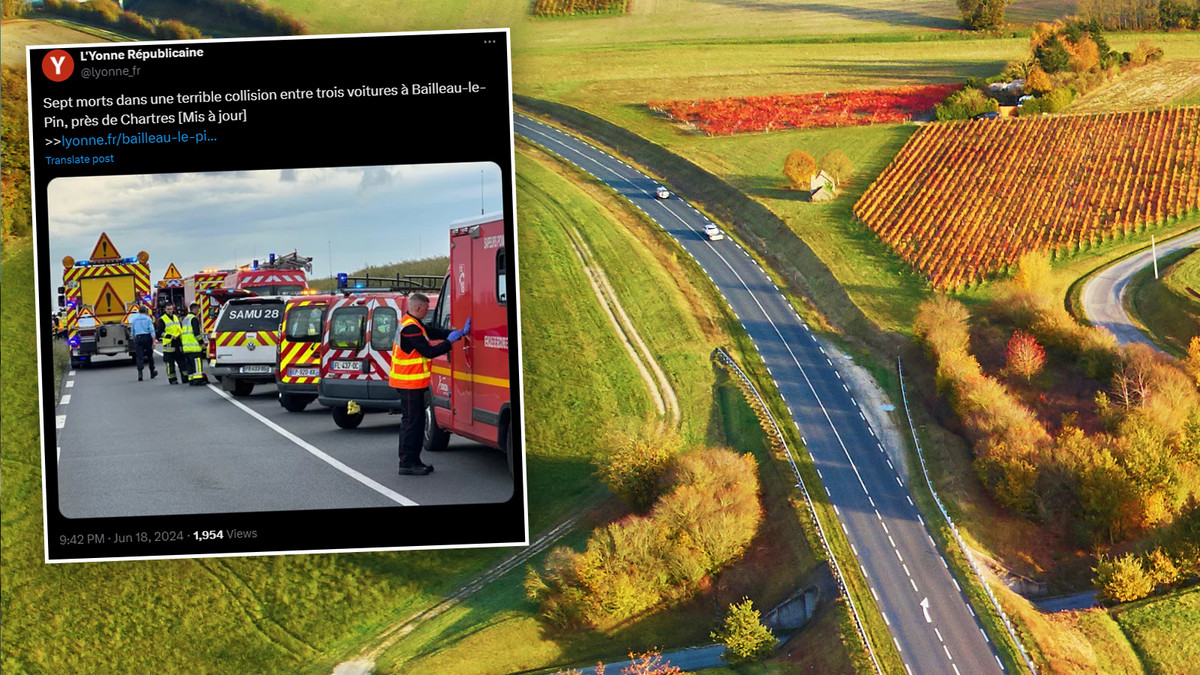 Makabryczny wypadek. Młodzi ludzie spłonęli w aucie. Nie żyje 7 osób