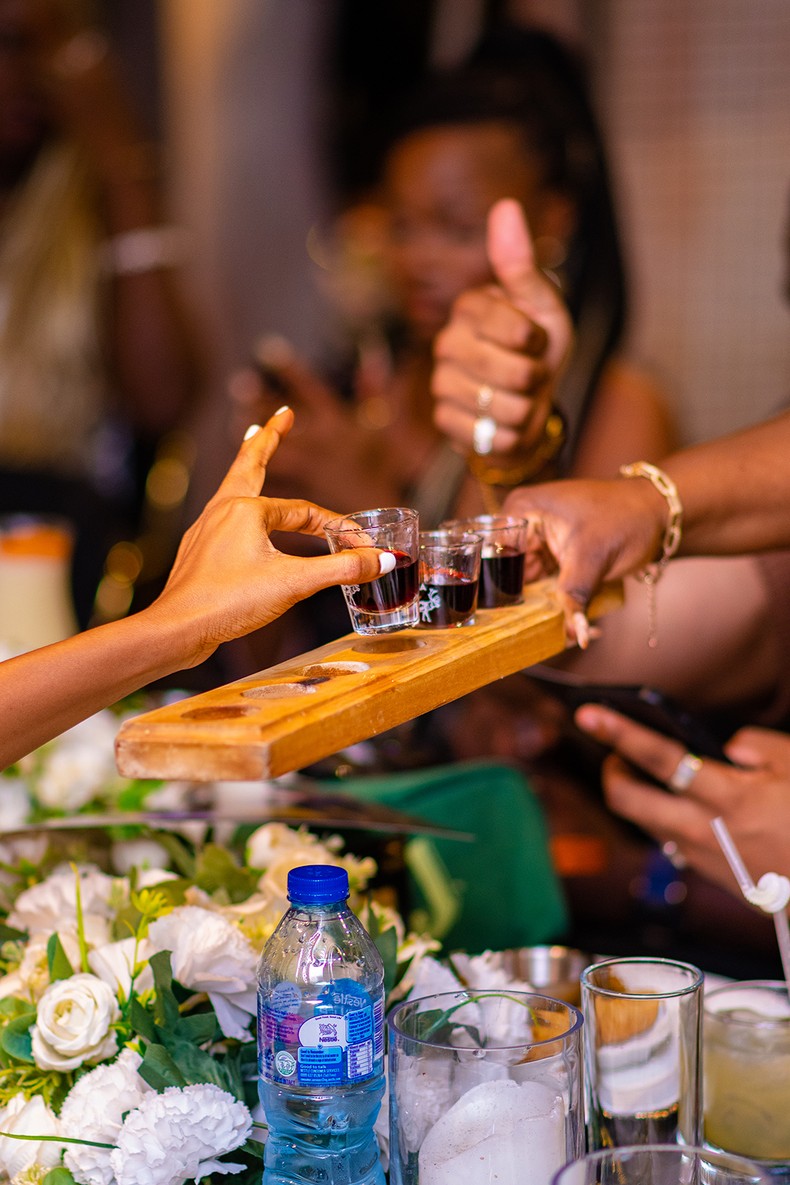 The best moments from the exclusive dinner hosted by the ultra premium liquor, Laplandia Vodka.