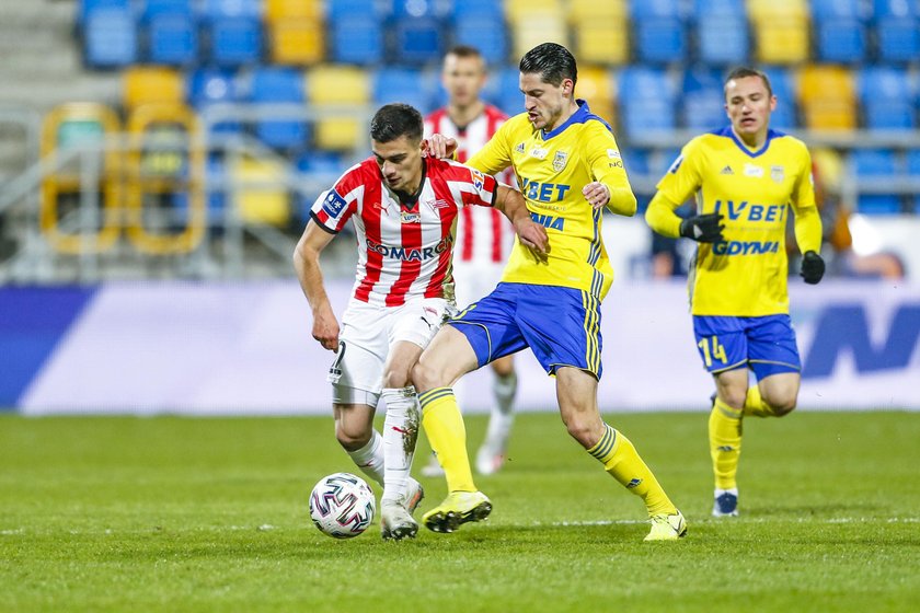 Ekstraklasa piłkarska. Arka Gdynia – Cracovia