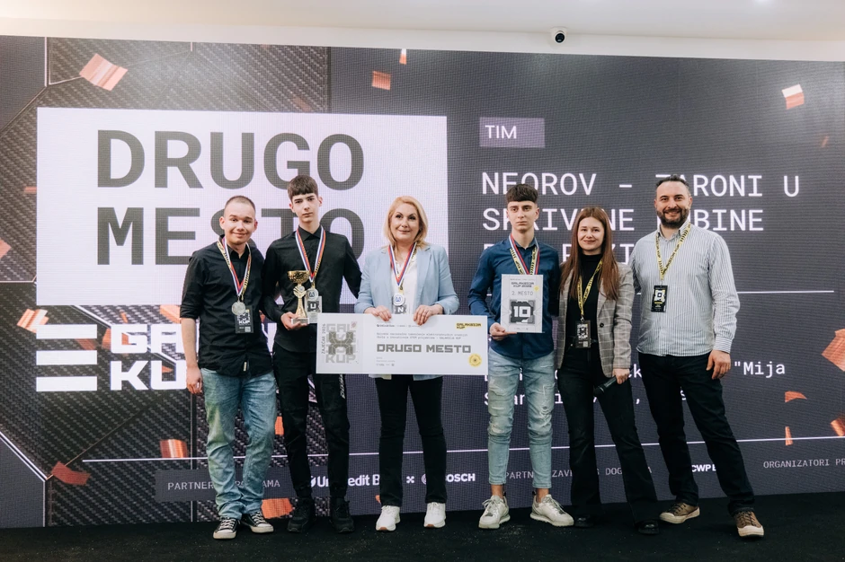 2 mesto, NeoRov - Zaroni u skrivene dubine bez rizika, Elektrotehnička škola  Mija Stanimirović , Niš