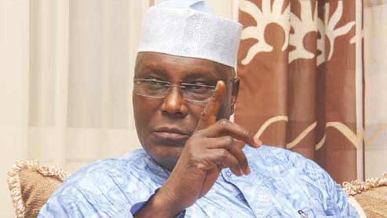 The presidential candidate of the Peoples Democratic Party (PDP), Atiku Abubakar