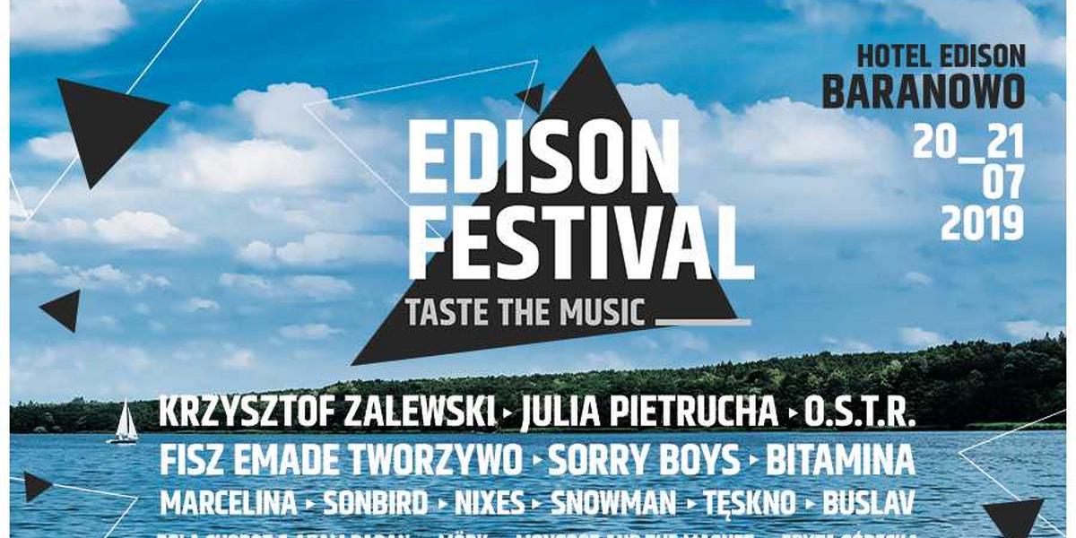 Edison Festival lineup zamknięty Muzyka