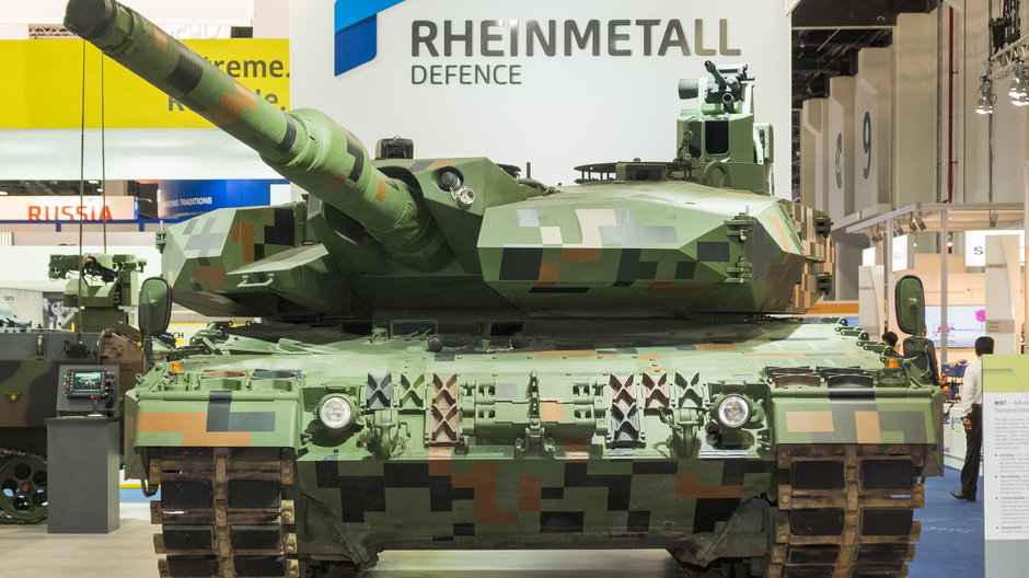 Czołg wyprodukowany przez firmę Rheinmetall