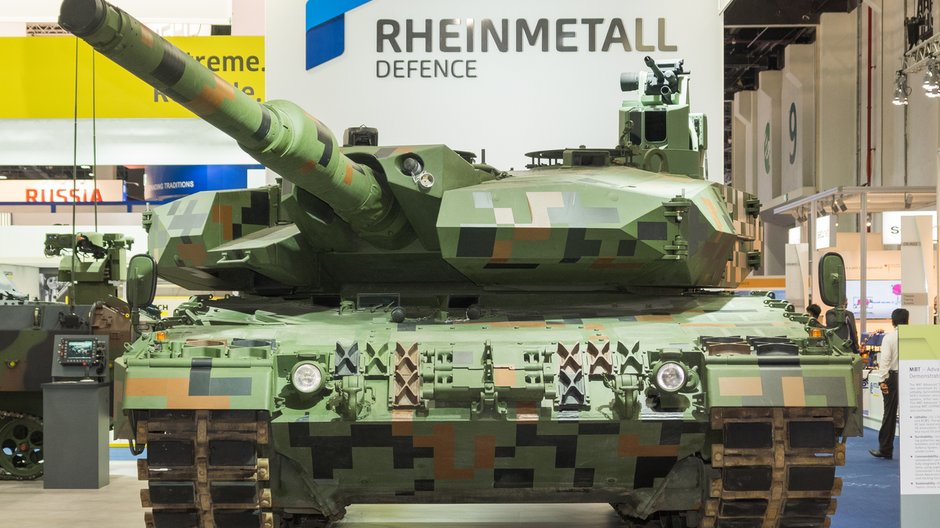 Czołg wyprodukowany przez firmę Rheinmetall