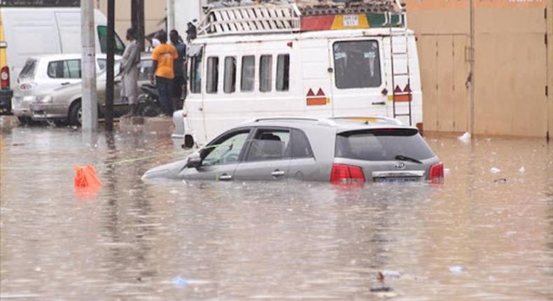 Fortes pluies à Dakar