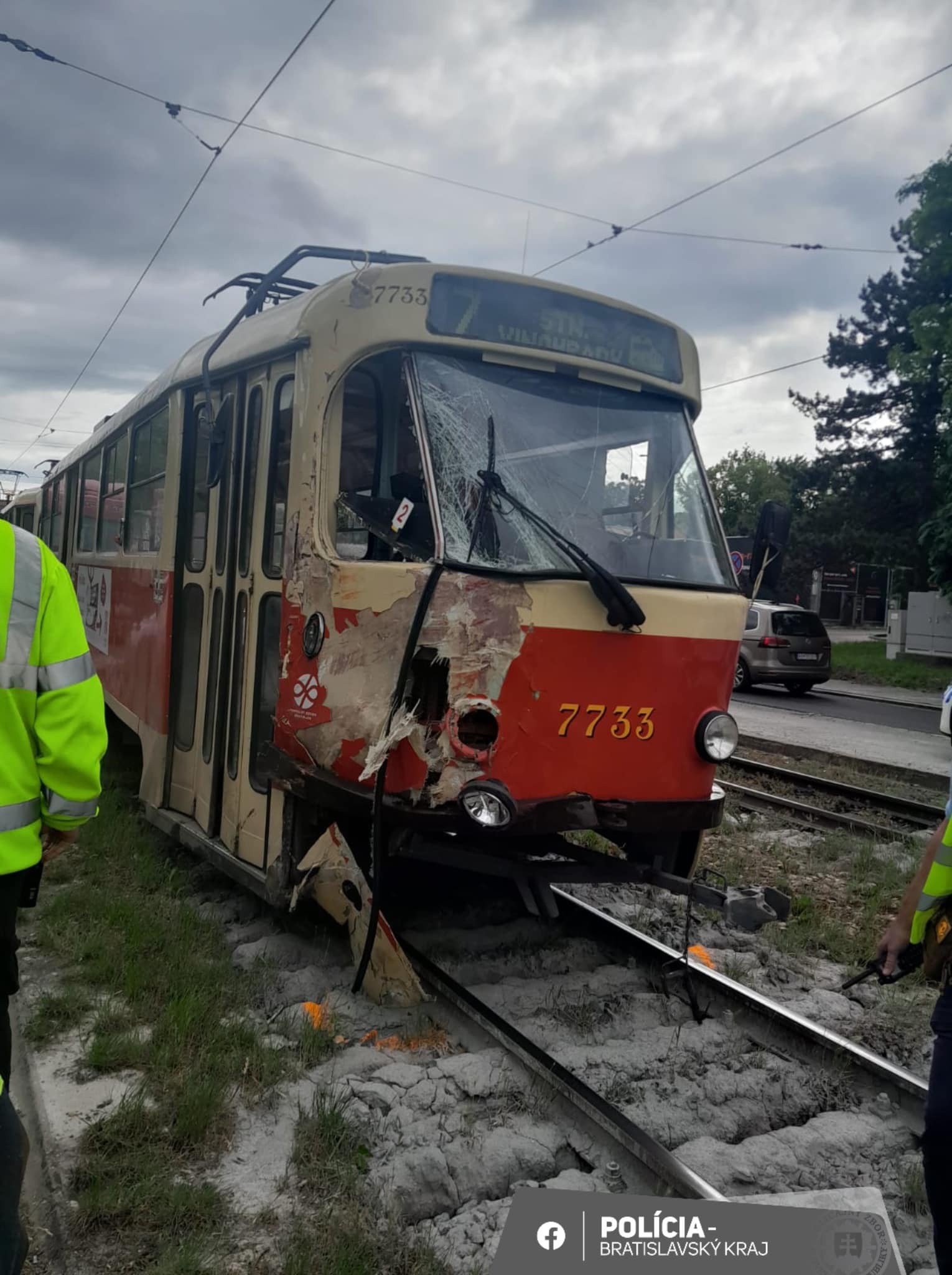 Policija istražuje nesreću koja se dogodila u utorak u Račianskoj ulici u Bratislavi.