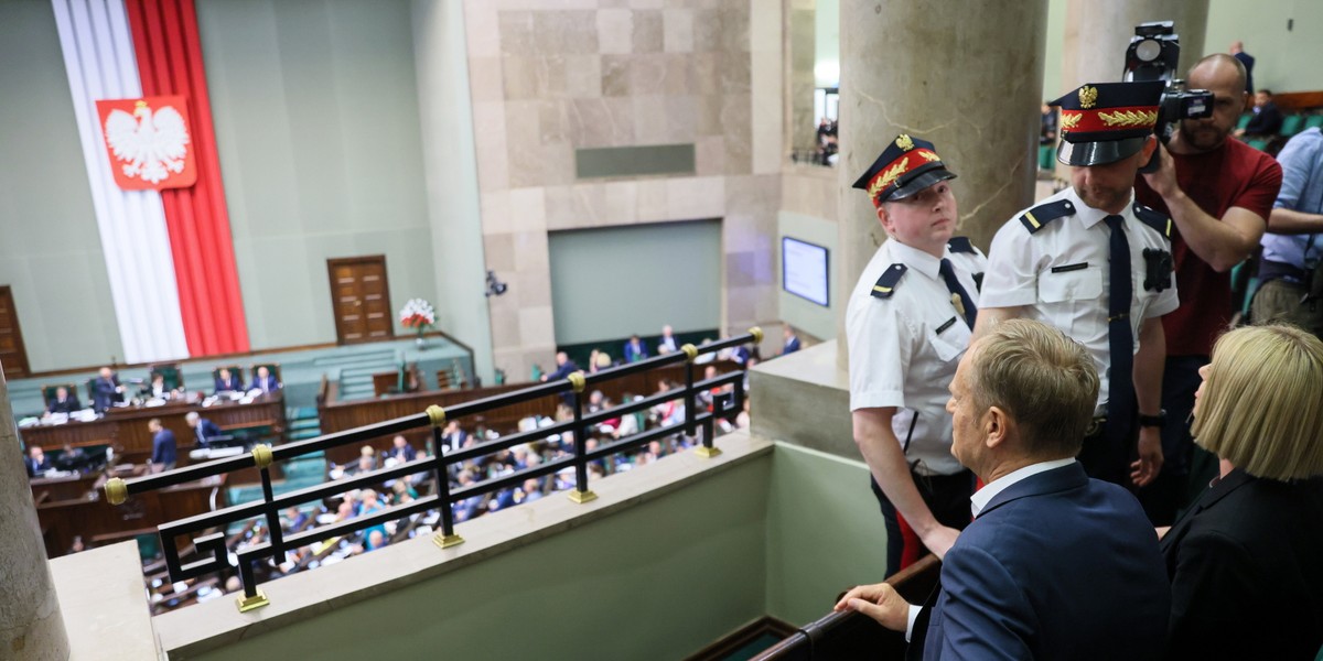 Ustawa o komisji badającej rosyjskie wpływy zyskała miano "lex Tusk"