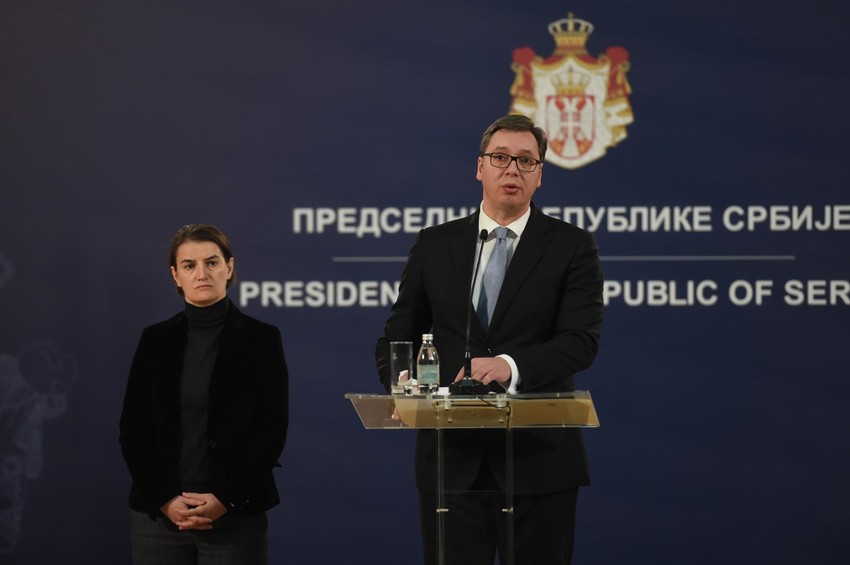 Ana Brnabić i Aleksandar Vučić
